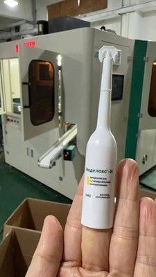 Máquina de impresión de pantalla de tubo blando con barnizado y estampado en caliente, impresora servo impulsada