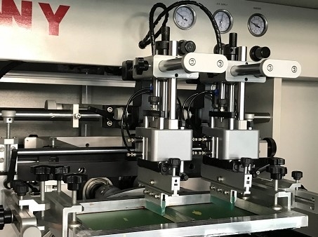 Máquina de impresión de pantalla de botellas de máscara sin registro mecánico u óptico