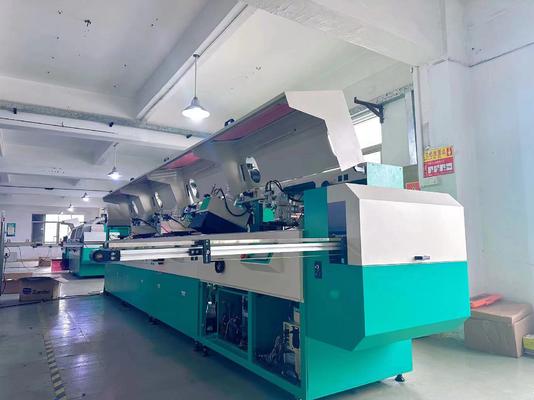 Impresora de serigrafía de botellas de tinta UV totalmente automática con control PLC, 85 piezas/min