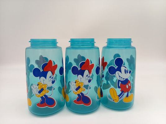 1-8 colores 6200pcs/h Botella de plástico Servo--Machina de impresión UV impulsada