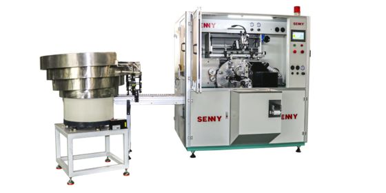 Máquina de serigrafía totalmente automática para jeringas y lápices de cejas