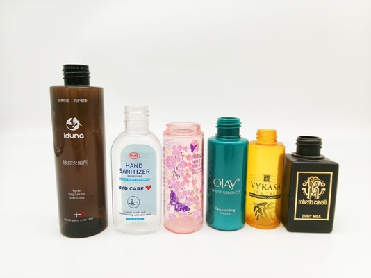 Máquina de impresión digital de estampado en caliente de 600 piezas/hora para botes de cosméticos de forma plana, redonda e irregular