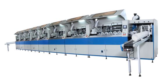 1-5 Liter 35 Pcs/min Plastic Round Bucket UV Printing Machine