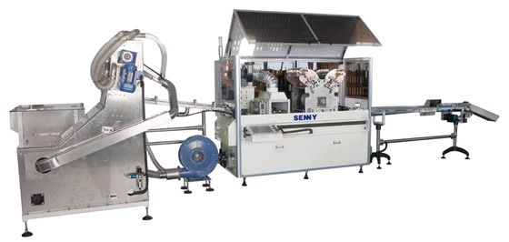 Máquina de impresión offset UV de 2 colores para tapas de botellas automática 2400 piezas/min