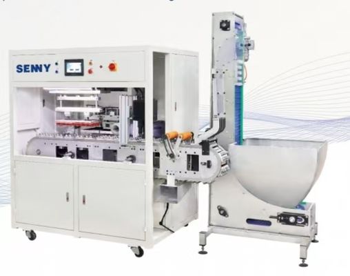 Máquina automática de impresión de 2 colores para tapas de botellas de plástico de 28-38 mm de diámetro