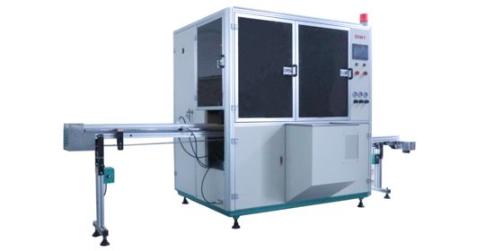 1-Color Round Jar/Cap Automatic  UV Screen Printing Machine