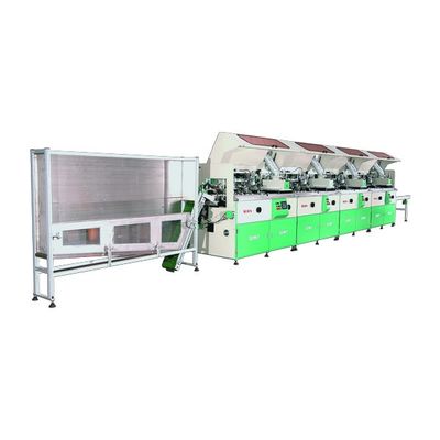 máquina de 70pcs/Min Automatic Silk Screen Printing