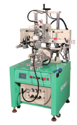 Impresora semi auto de la pantalla del CNC 600pcs/Hr para la botella de la forma curvada