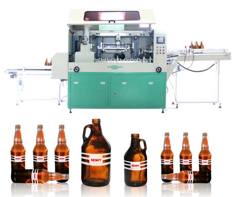 Impresora completamente automática de la pantalla del CE 2400pcs/Hr para la botella de cristal