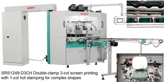 Máquina automática de estampado en caliente para contenedores cilíndricos de 1800 pcs/hora
