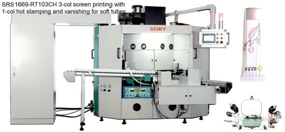 5 impresora automática de la estación 50Hz, 70pcs/Min Silk Screen Equipment