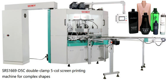 impresora multicolora de la pantalla de 1800pcs/Hr 6bar para la botella redonda