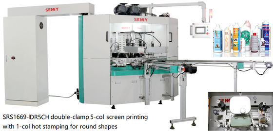380V 45pcs/Min Automatic Hot Stamping Machine para los tarros plásticos