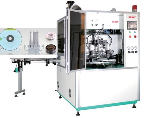 Máquina de impresión de pantalla plana de un color 3000pcs/Hr Certificación SGS