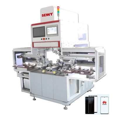 impresora automática del cojín de 2100pcs/Hr 5bar para la cubierta de vidrio 3D