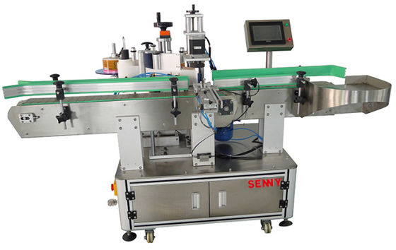 latas cilíndricas de 1200W 35pcs/Min Automatic Labeling Machine For