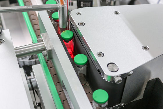 SGS Industria Química Diaria 300pcs/minuto Máquina de etiquetado automático vertical