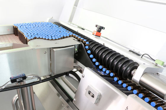 Máquina de etiquetado de impresión en tiempo real de la industria farmacéutica 600pcs/min