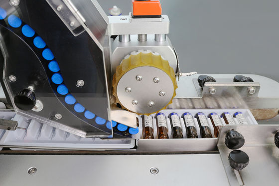 Máquina de etiquetado de impresión en tiempo real de la industria farmacéutica 600pcs/min
