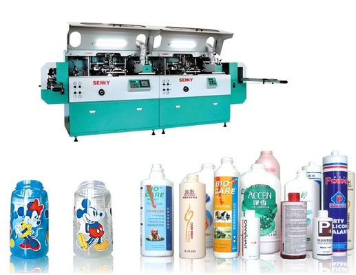 Impresora completamente automática aplicable de la pantalla del metal de cristal plástico 85pcs/min