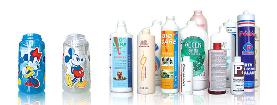 85pcs/min Botella de vidrio Multicolor Impresora de pantalla automática Equipo de metal de tipo lineal