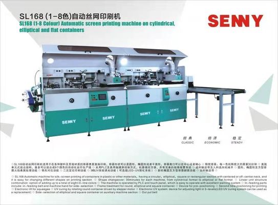 Impresora farmacéutica de la pantalla de seda del OEM para los envases cilíndricos