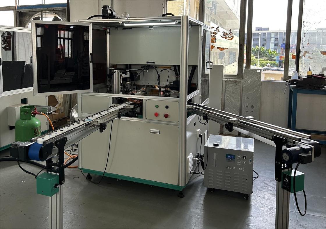 1- Color Automatic Flat Screen Printing Machine 60pcs/Min Cover/Falt Board