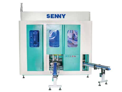 Impresora de pantalla de botellas de plástico de cristal cerámico de estampado en caliente LED-UV curado 3 color 60pcs/min