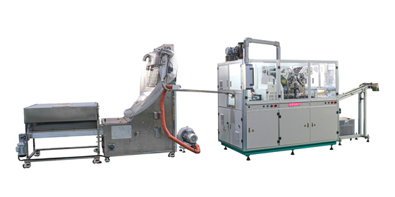 Máquina automática de impresión UV Offset para tapas de botellas de plástico 28-38mm Diámetro a 1600pcs/minuto con 1-4 colores