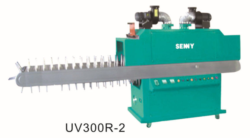 máquina de curado ULTRAVIOLETA portátil de 9kw 5000pcs/Hr semi automática después de la impresión de tinta ULTRAVIOLETA