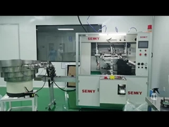 Equipo de impresión de pantalla con barril de jeringa